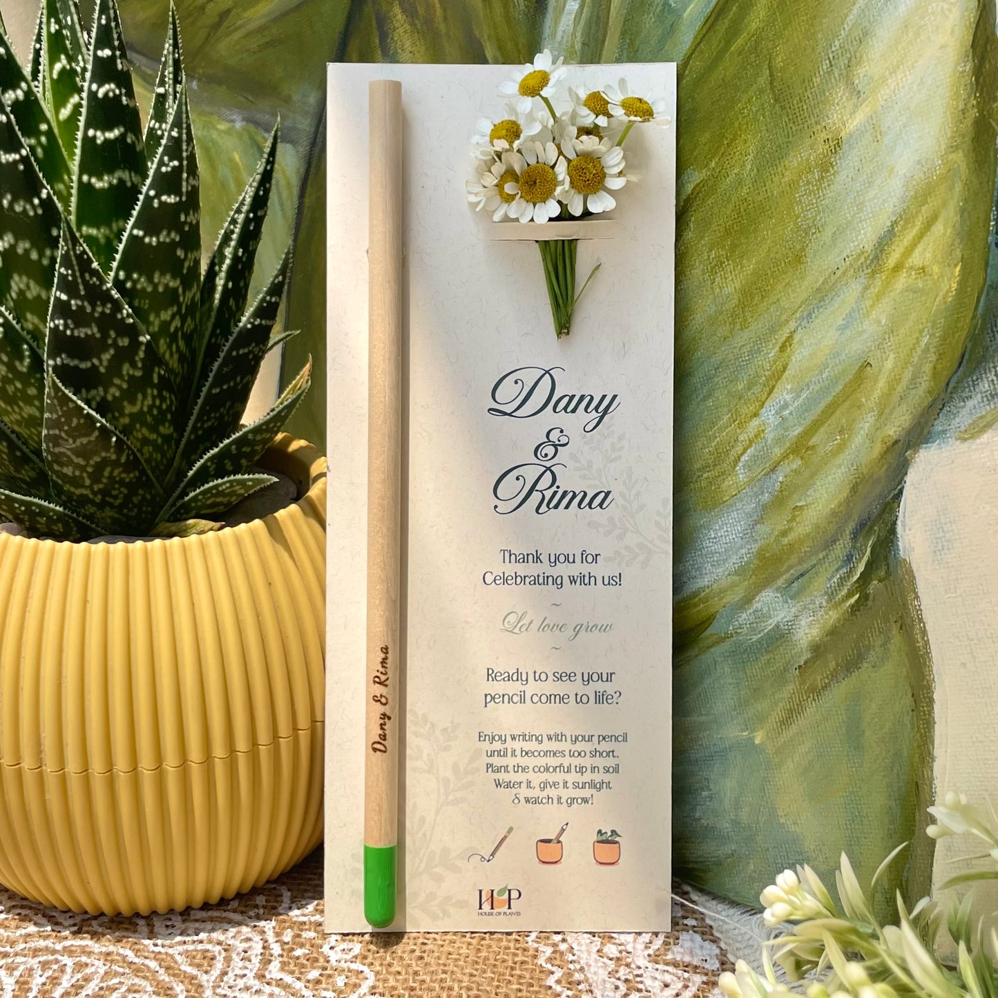 Plantable Pencil Souvenir